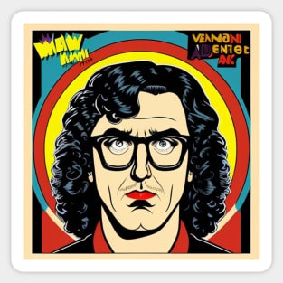 Yankovic Vintage Vinyl Album Cover Art Sticker